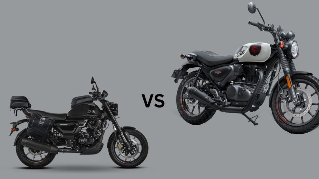 TVS Ronin Vs Royal Enfield Hunter 350